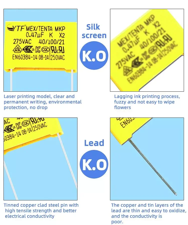 Mpx/mkp 커패시터 0.22 미크로포맷 275v mkp x2 0.22 미크로포맷 275vac 박스형 안전 콘덴서 있음 ...