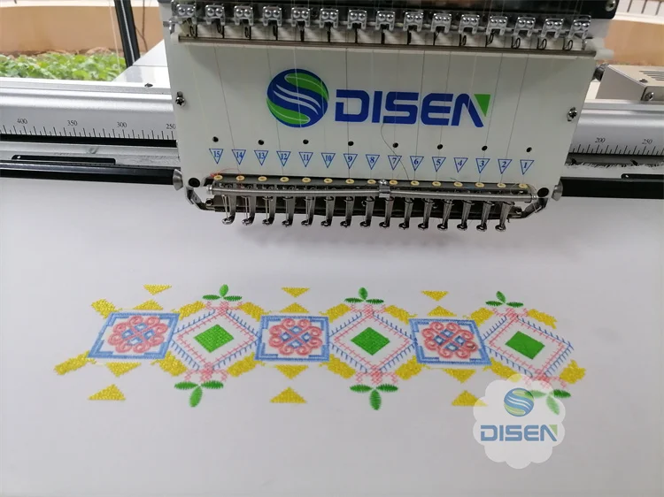 Dahao Home Use Computerized Small Auto Fareming Embroidery Machine New 1head Embroidery Machine 9 Color