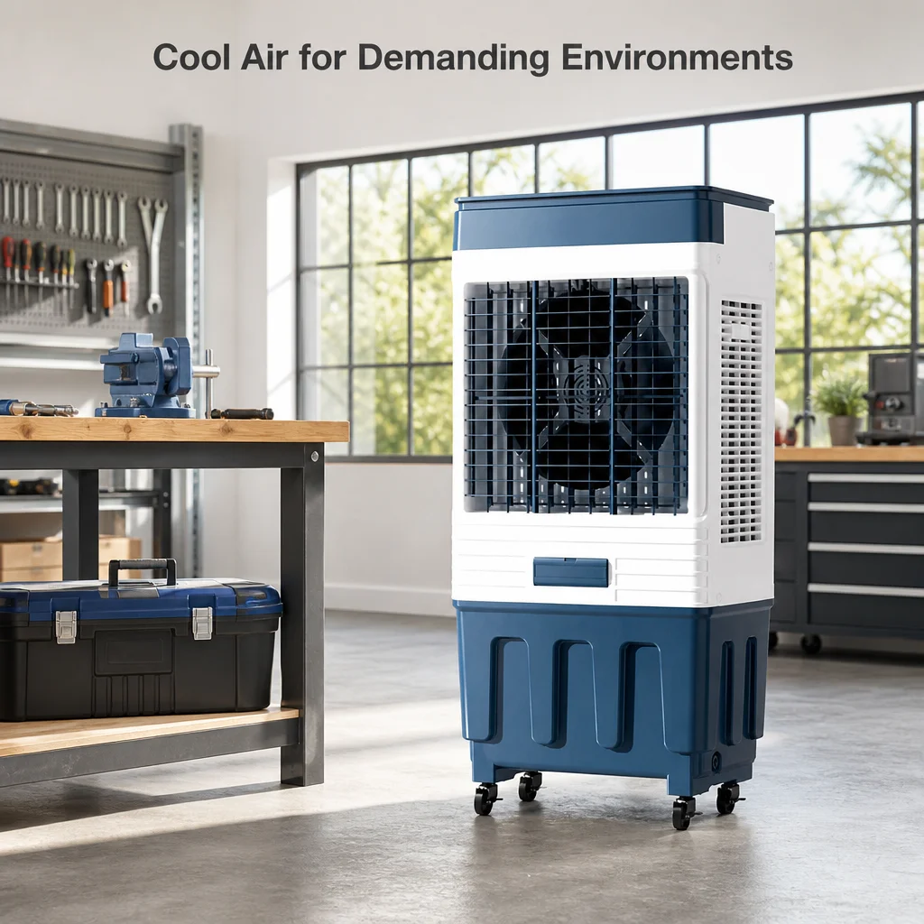 Evaporative Portable Air Cooler, 30000M3, Electric - detail 8