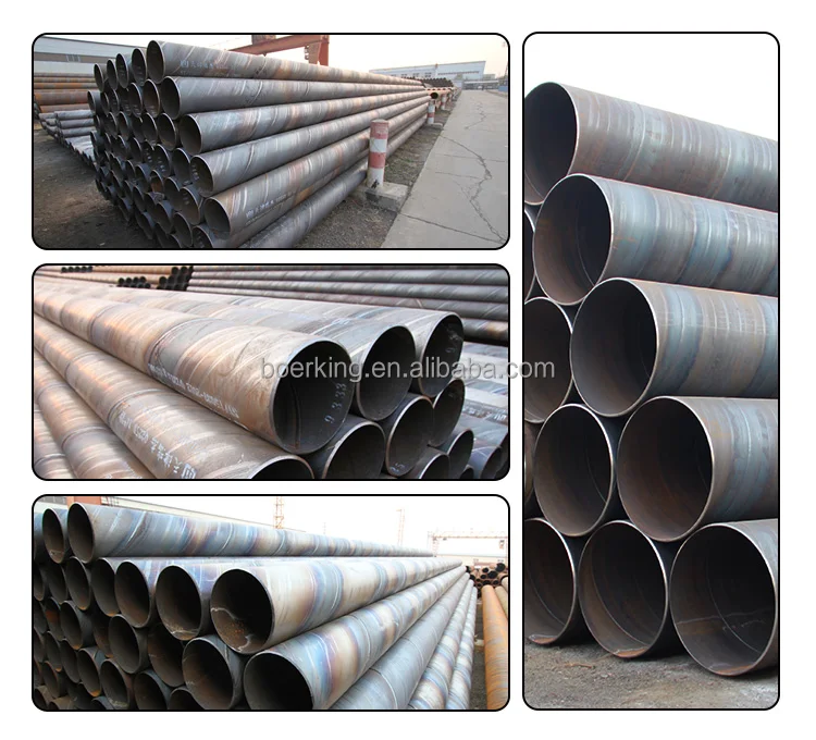 Astm A53 A179 A192 Apl 5l Welded Carbon Steel Pipe Erw Lsaw St52 St42 ...