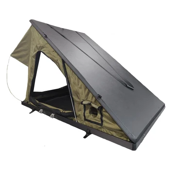 77lbs Super Lightweight Car Roof Top Tent PVC Vinyl Soft Shell  Triangle Light Offroad  Camping Gear Rooftop Tents