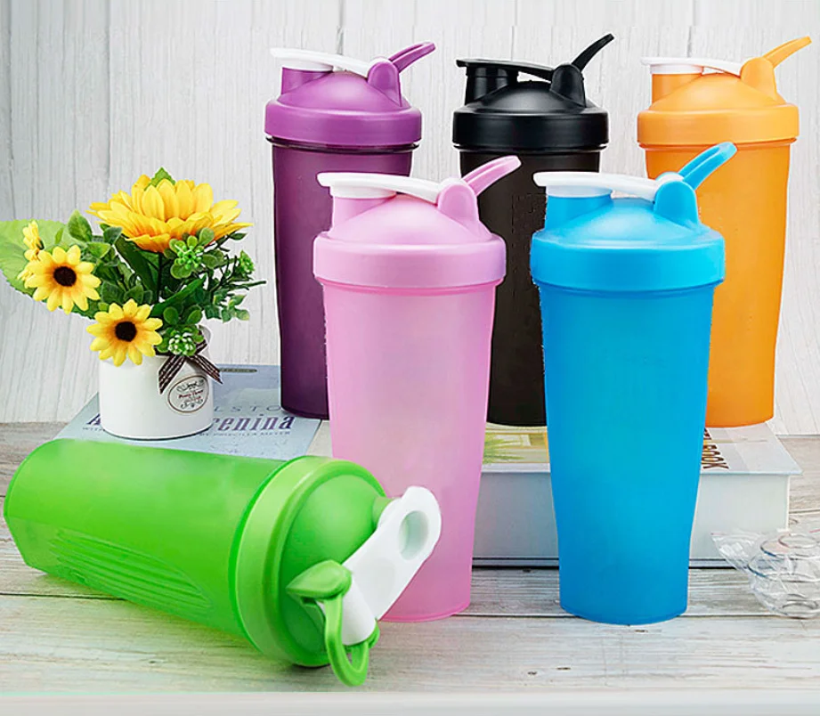 400ML/600ml protein shaker Wholesale Amazon Bestseller Outdoor BPA Free plastic Sport Water Drinking Bottle Shaker bottle