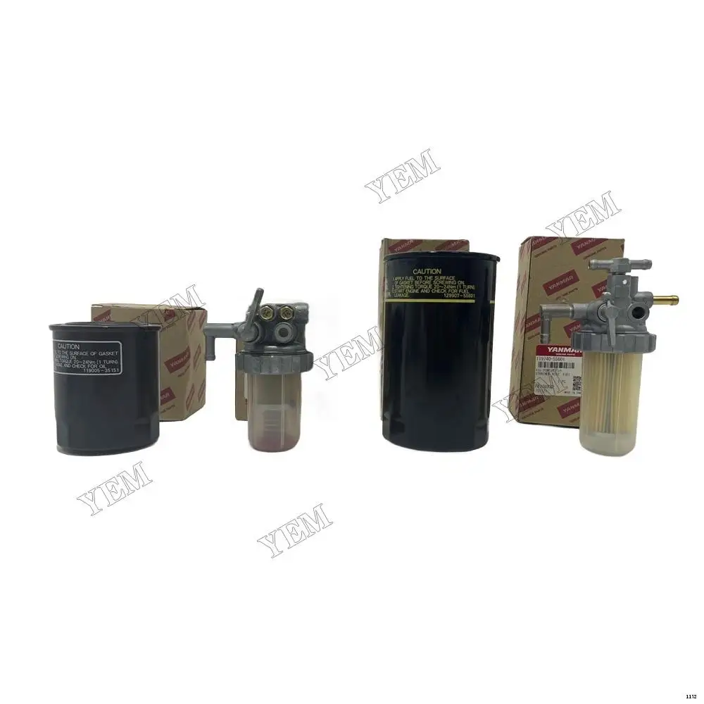 Hot Sale 4TNE98 4TNV106 4TNV82 4TNV84 Oil Filter for Yanmar Engine Spare Parts