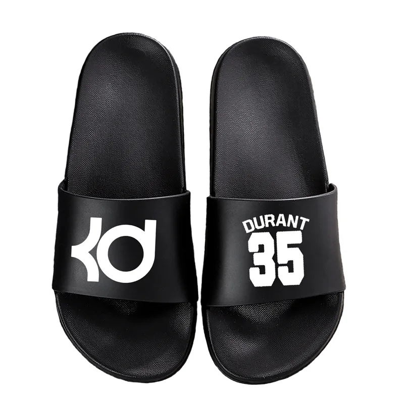 Мужские летние баскетбольные шлепанцы, мягкая подошва, Нескользящие, реактивные воины, звезды, пляжные сланцы