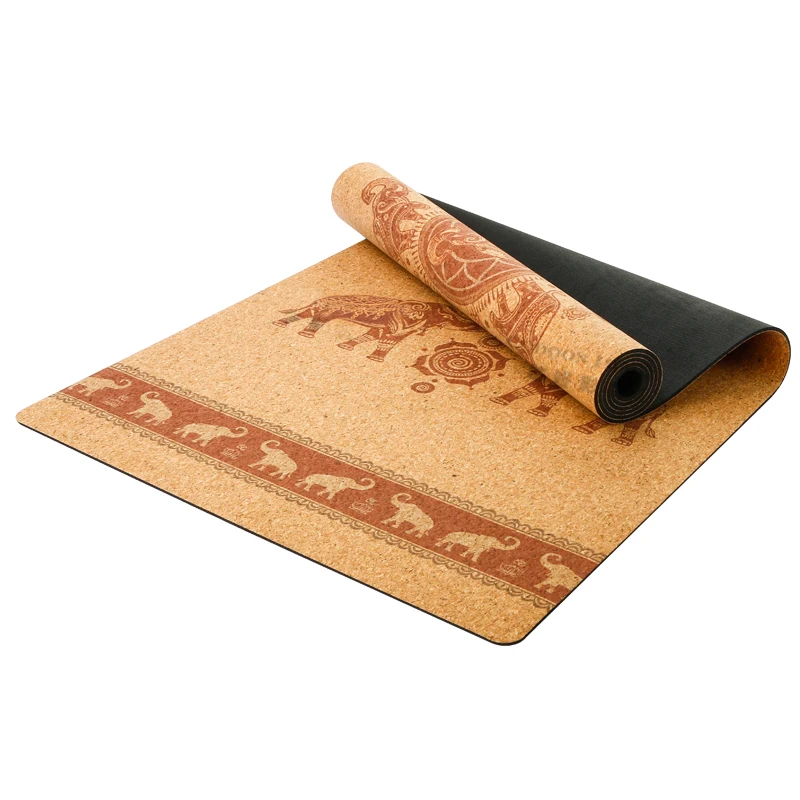 Meiyee хорошее качество Nr резиновый пробковый коврик для йоги