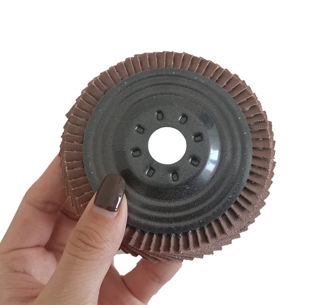 LINKWELD Flap Discs 75 PCS 4.5 Inch - 60 Grit Grinding Discs 3 inch,Aluminum Oxide Abrasives