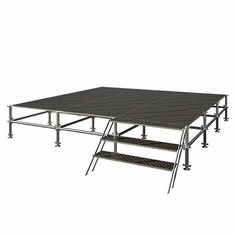 Event Handrail Alibaba.com: Portable aluminum stage with handrail and wheels: Easy to ...