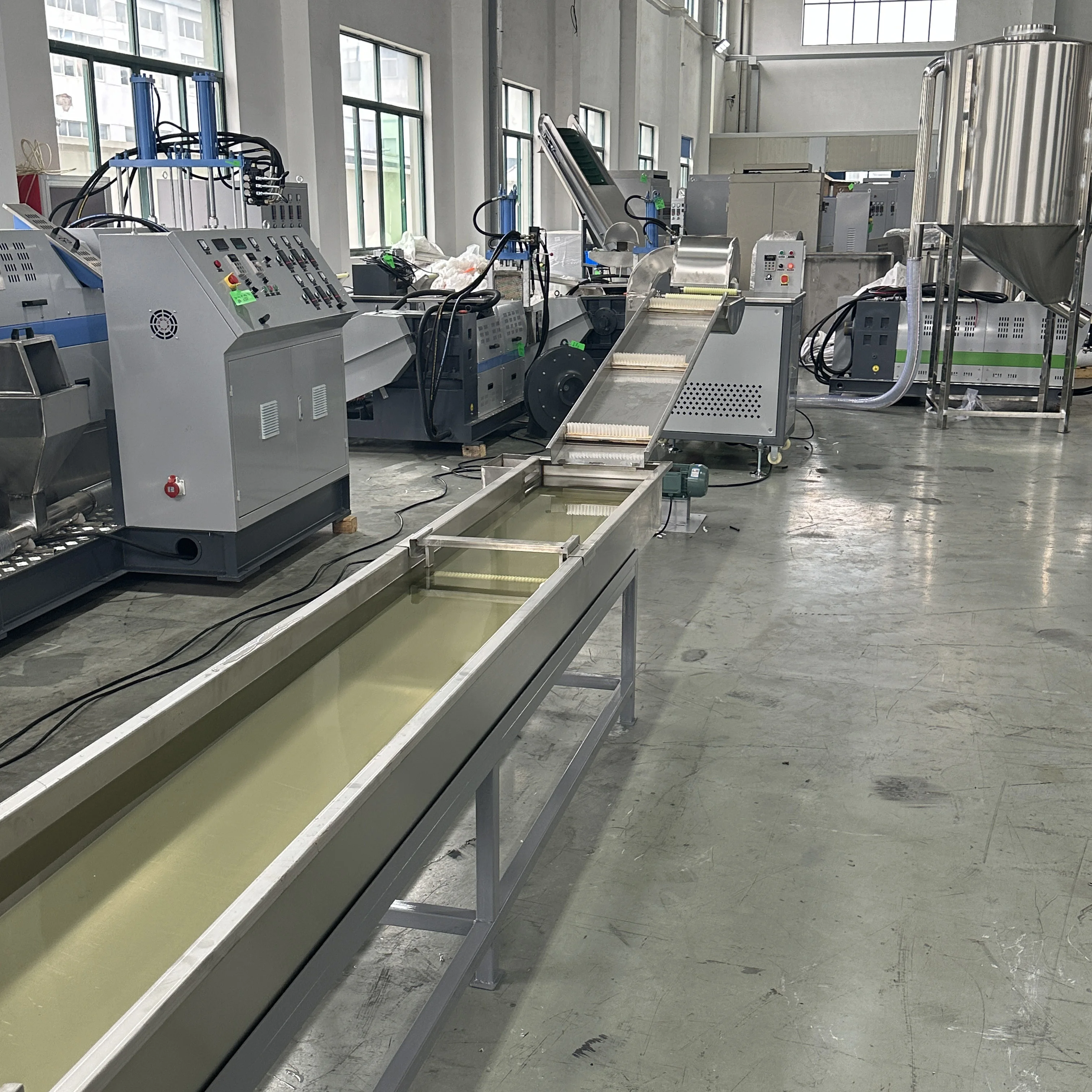 PP PE HDPE LDPE PVC Plastic Pellets Making Machine New Granulating Plastic Machine Price for Manufacturing