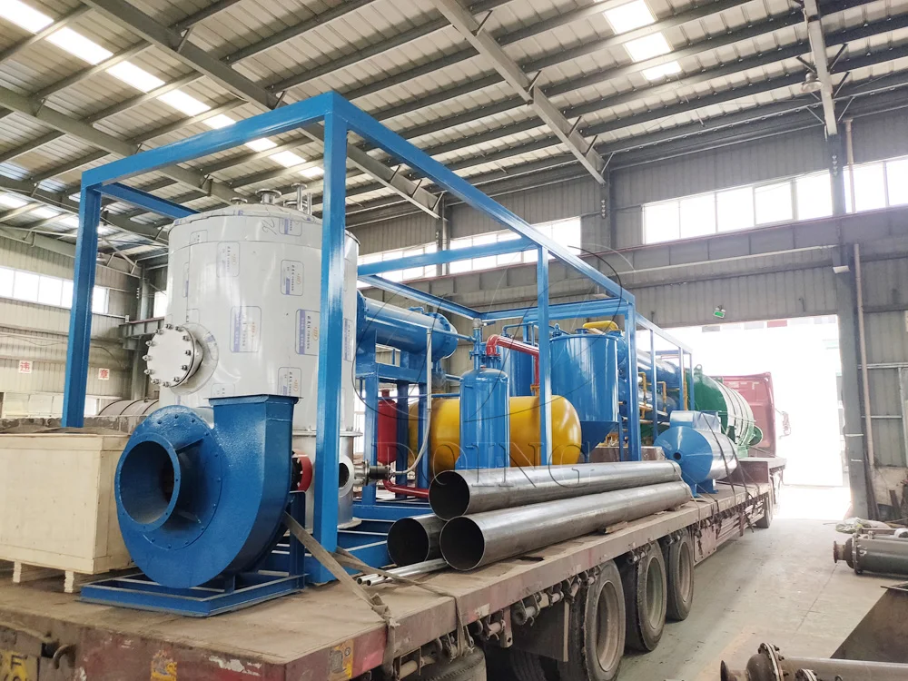 2021high Recovery Used Engine Oil Recycling Machine Waste Pyrolysis Oil