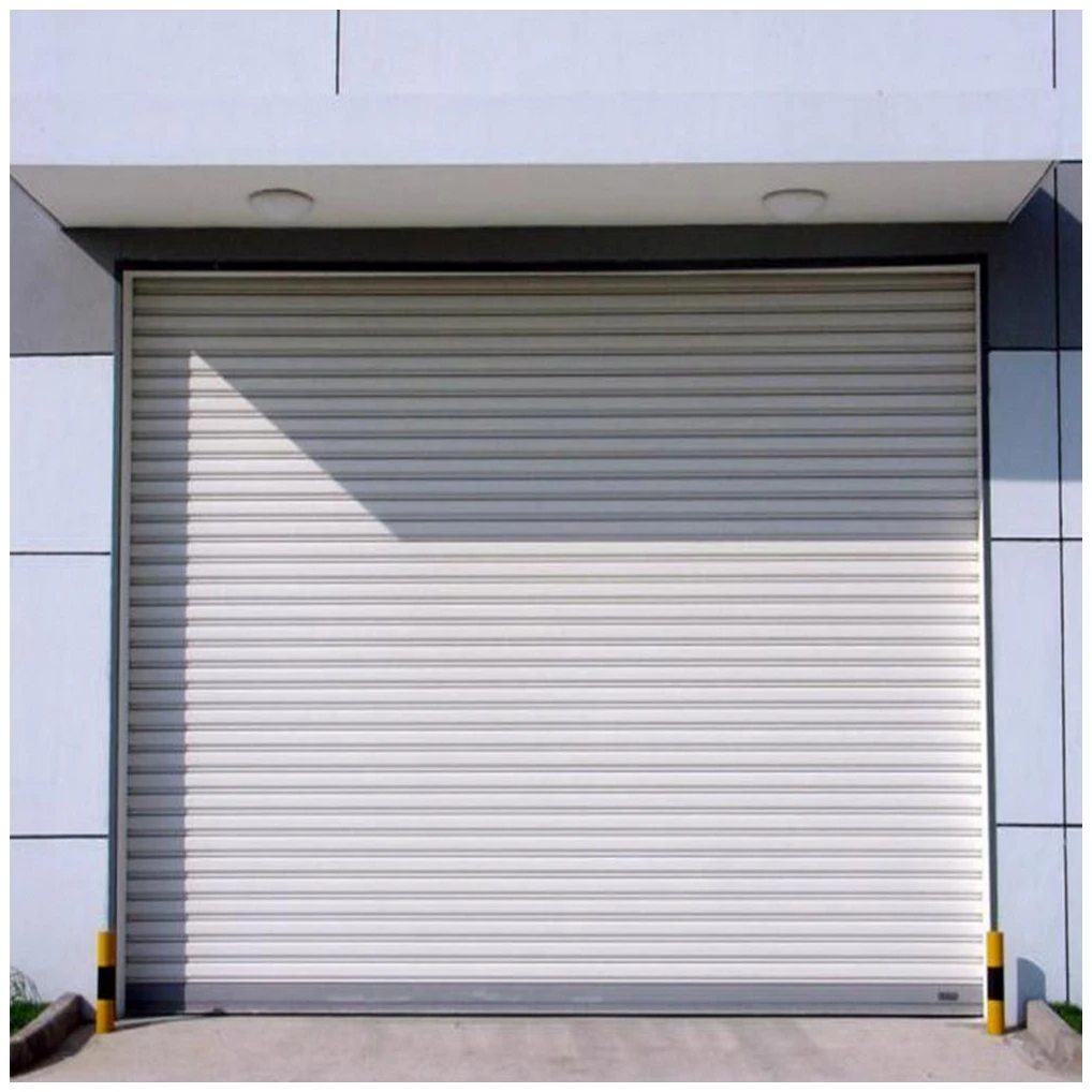 FASTLINK Secure Design  Gate Slat Rapid Electric Steel Wind-resistant Garage Rolling Shutter Doors