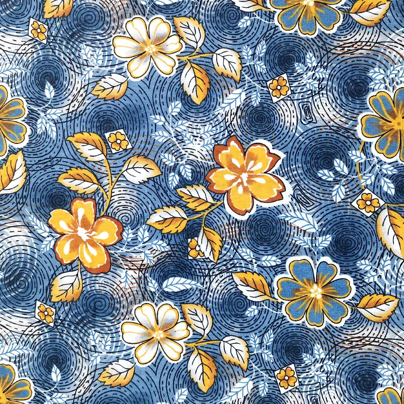 Хлопчатобумажная фланелевая ткань с принтом в стиле проверки 100% хлопчатобумажная для