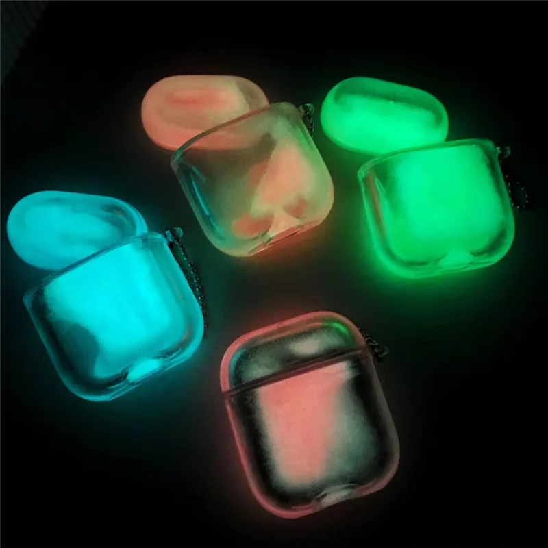 Wholesale Glow In The Liquid Glitter Quicksand Wireless Headphone Charging Box Cover Luminous Neon Sand Earphone for AirPods 1 2 From m.alibaba.com