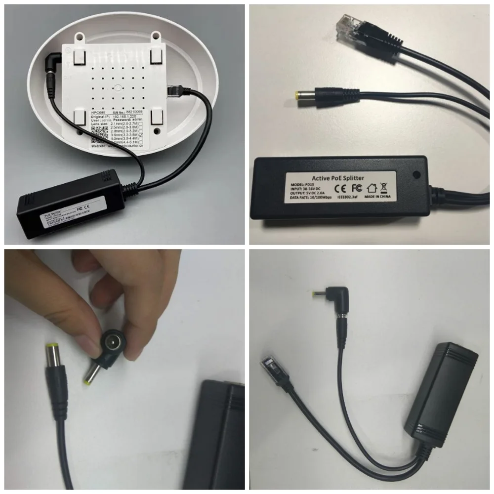 HPC008 IP Enabled Camera People Flowing Counting System People Traffic Counter Electronic People Counting Sensor