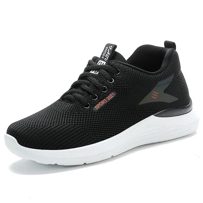 Zapatos planos informales de tela con cordones tenis zapatos