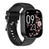 Black Plastic watch + Silicion Strap
