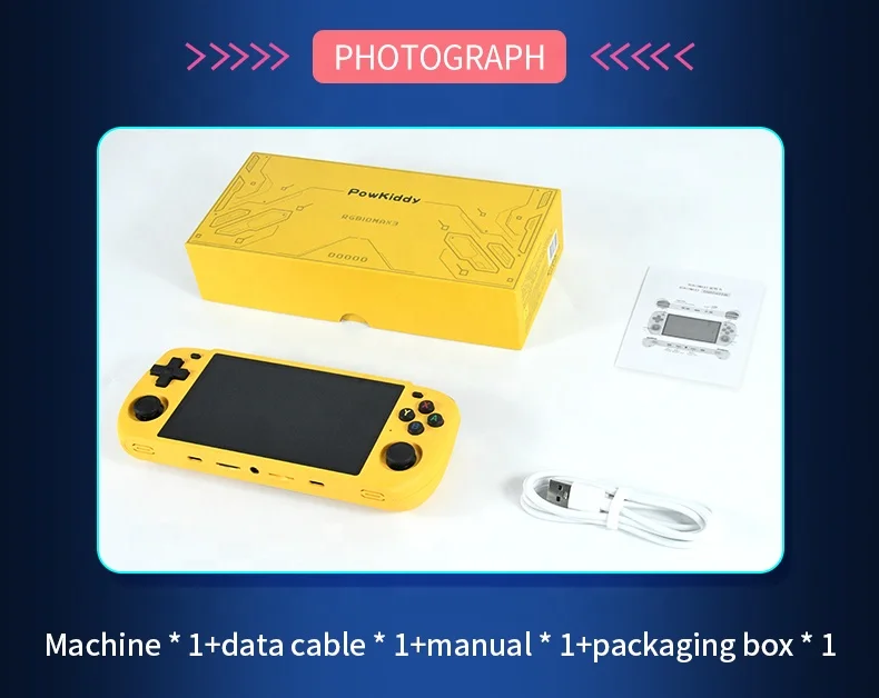 POWKIDDY RGB10 Max3 Retro Open-Source Linux Game Console