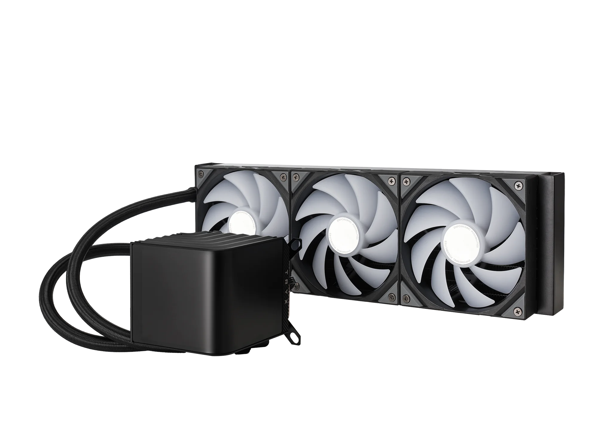 TRYX Panorama 360 AIO CPU 簡易水冷クーラー Amazon.co.jp: TRYX PANORAMA 水冷 CPUクーラー LEDモデル 360mm