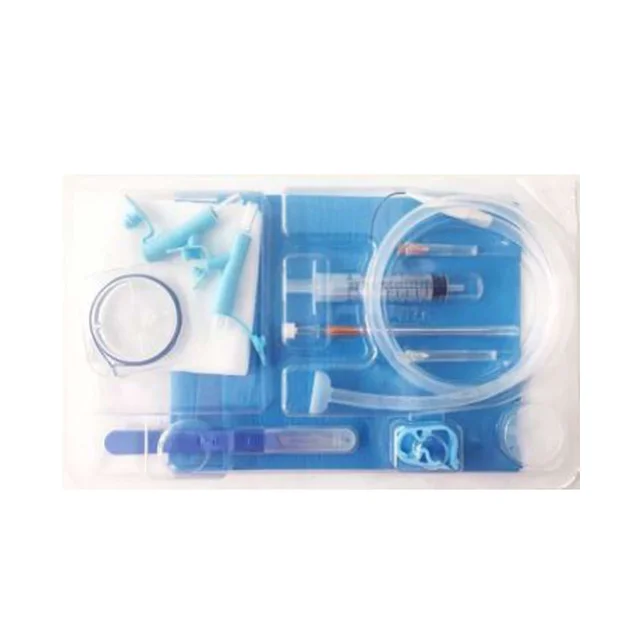 Disposable Percutaneous Endoscopic Gastrostomy Tube/PEG Set Feeding Tube gastrostomy feeding tube kit