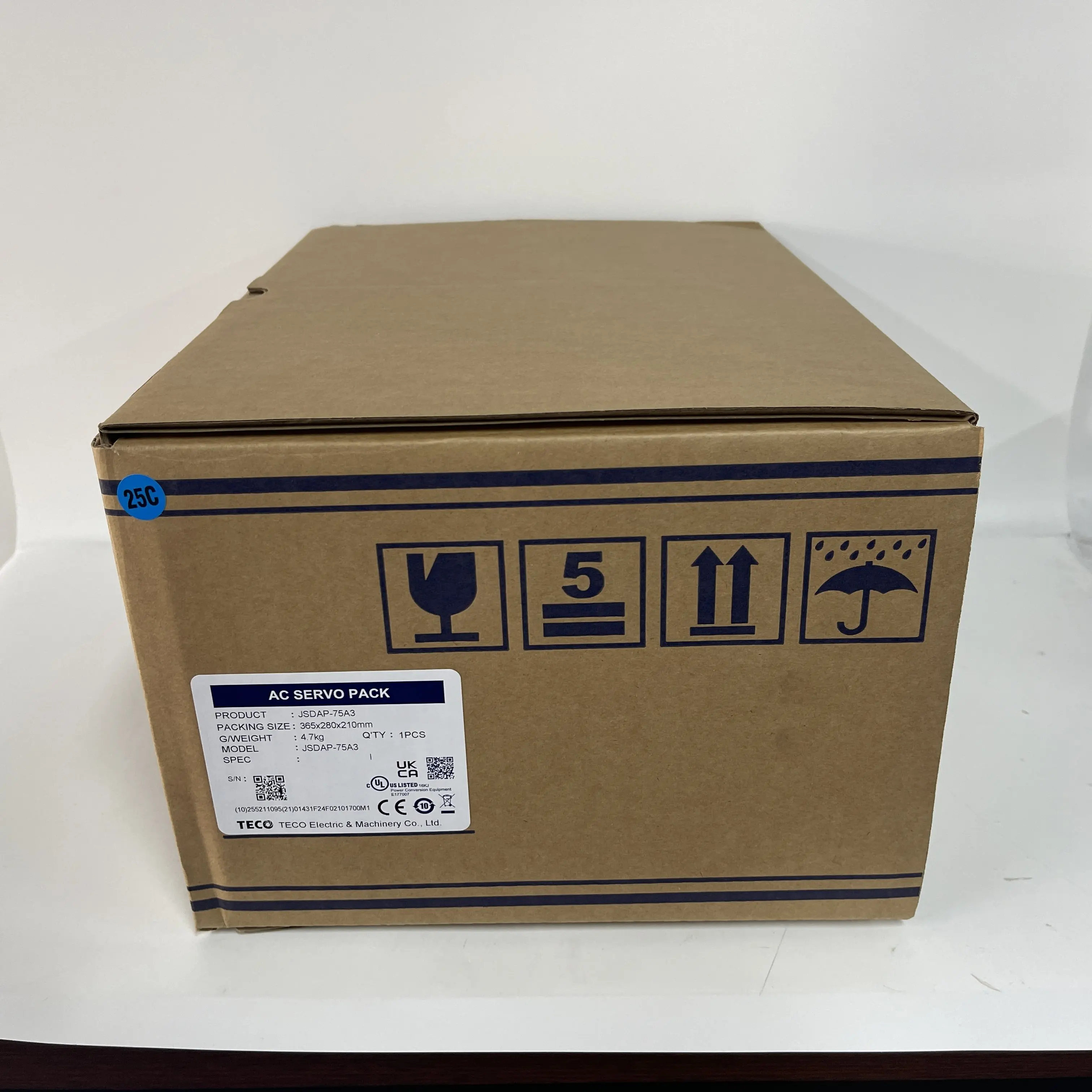 TECO AC Servo Pack JSDAP-75A3