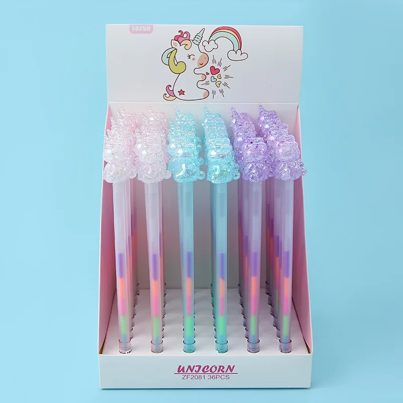 Niedliche Einhorn Kawaii Gelschreiber Für Kinder Und Mädchen_voghion.com