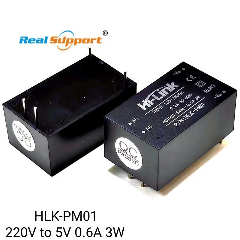 Alimentatore Step-down HLK-PM01 AC-DC - Da 220V A 5V Per Progetti Domestici