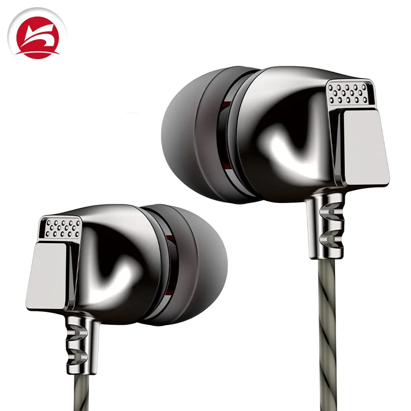 Bass Guitar Ear Monitor Wired Music Active Earbuds Earphones Metallic Gold Finish Hot Selling Factory Wholesale Ckshp Earphone