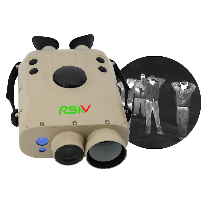 RSNV High Resolution 640X512 Long Range Handheld Khaki Cooled C640 Infrared Thermal Imager Detector Camera
