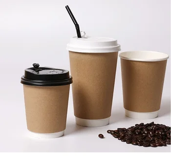 Luxury Green Eco Friendly Pla Polylactic Acid Lined Double Wall Paper ...