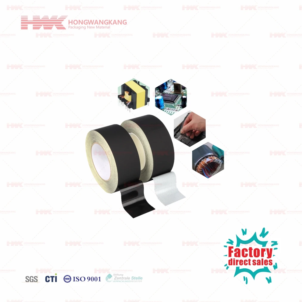 HWK Factory Custom Waterproof Cloth Insulation Tape High-Quality Acetate Cloth Tape for Electrical Insulation