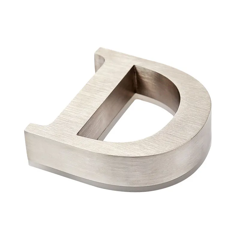 
 High brightness outdoor 3D led  Stainless Steel Backlit   led letter signs  