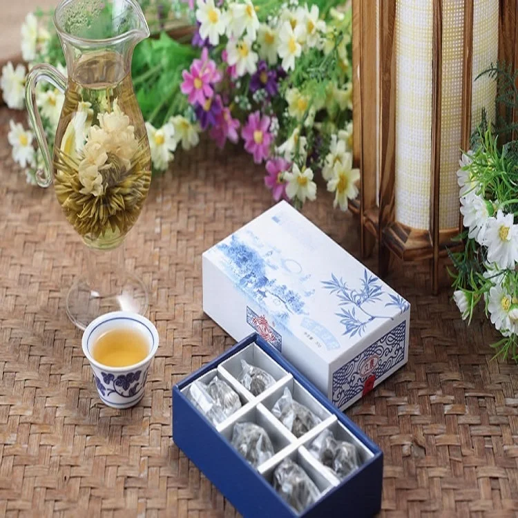 Органический художественный сушеный цветок, цветущий чай, подарочная упаковка, завод OEM