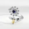 Oro blanco color Diamante Azul