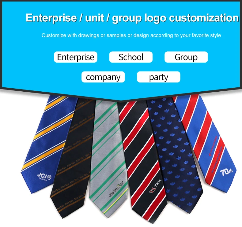 Custom Italian Silk Necktie Fabric Woven Neck Ties Mens Tie 100 Silk