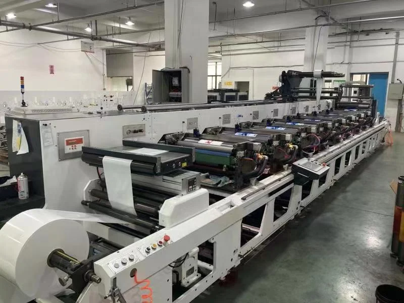 8 Colors 9 Colors Label Flexo Graphic Printing Machine for Sale