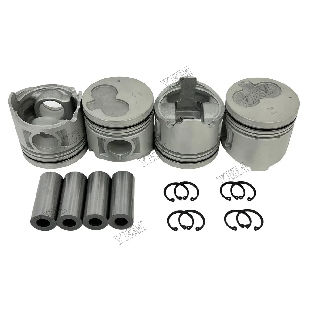 Piston Kit Compatible for Isuzu 4JG2s Engine Rebuild Kit 2