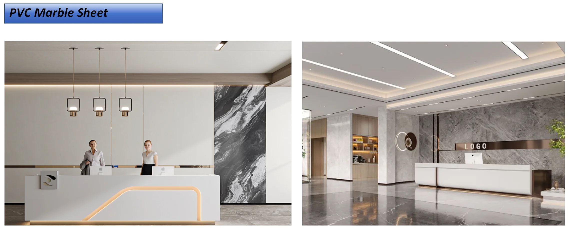Modern Luxury 3D PVC Marble Sheet New Design Wall Panels for Villa ...