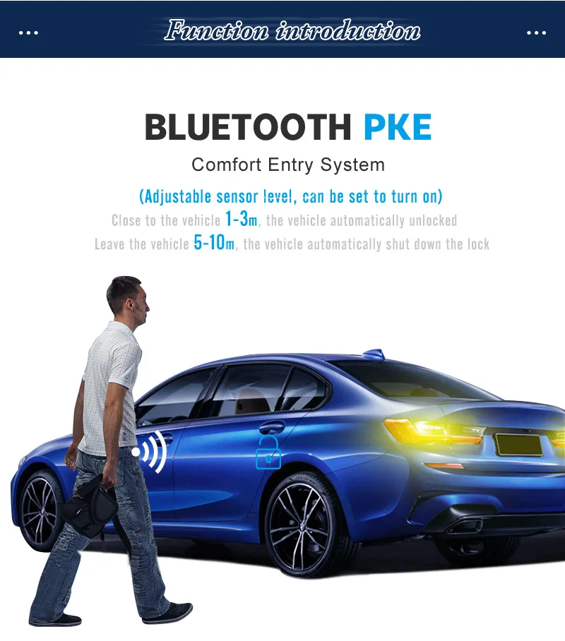 2023 Spy Universal Wireless Alarm System Car System Anti Thief Remote