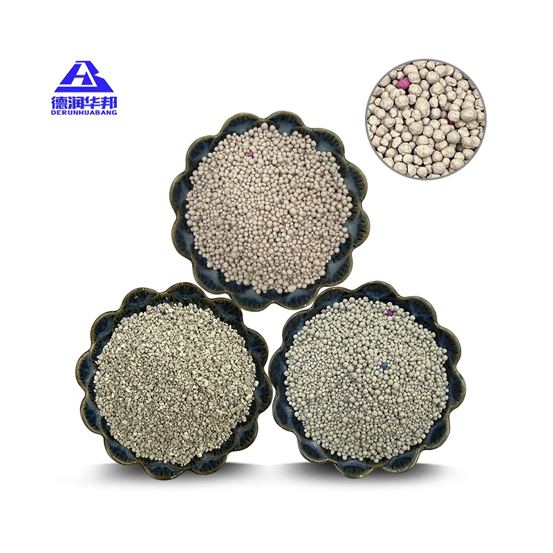 Clean Eco-Friendly Highly Absorbent Premium Clumping Bentonitic Low Dust Round Kitty Cat Litter
