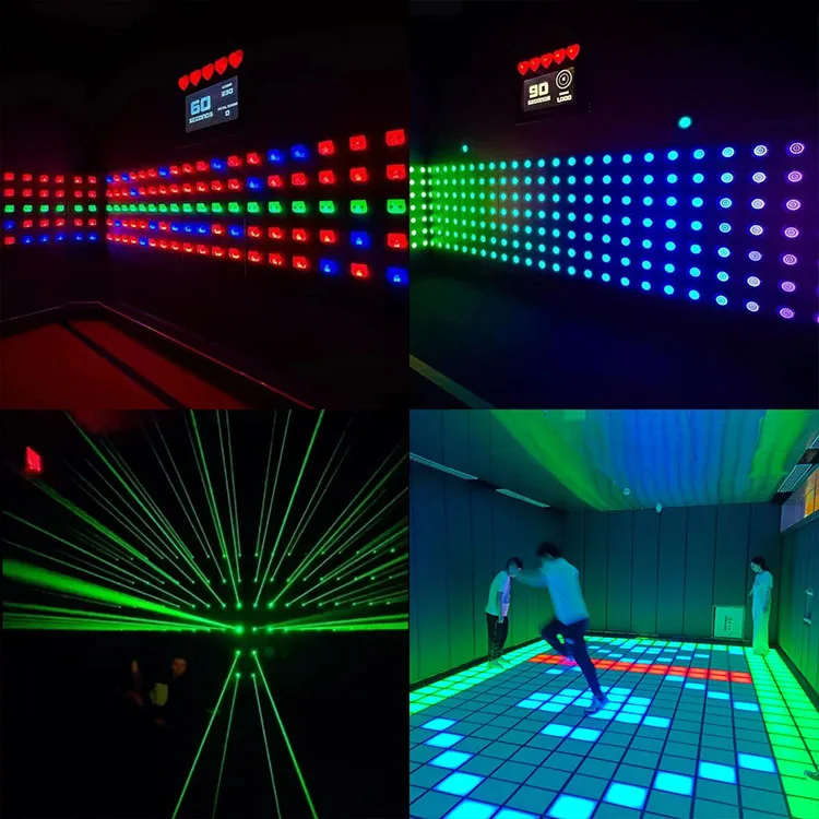 Amusement Park Activate Game Floor Interactive Dance Floor Amusement