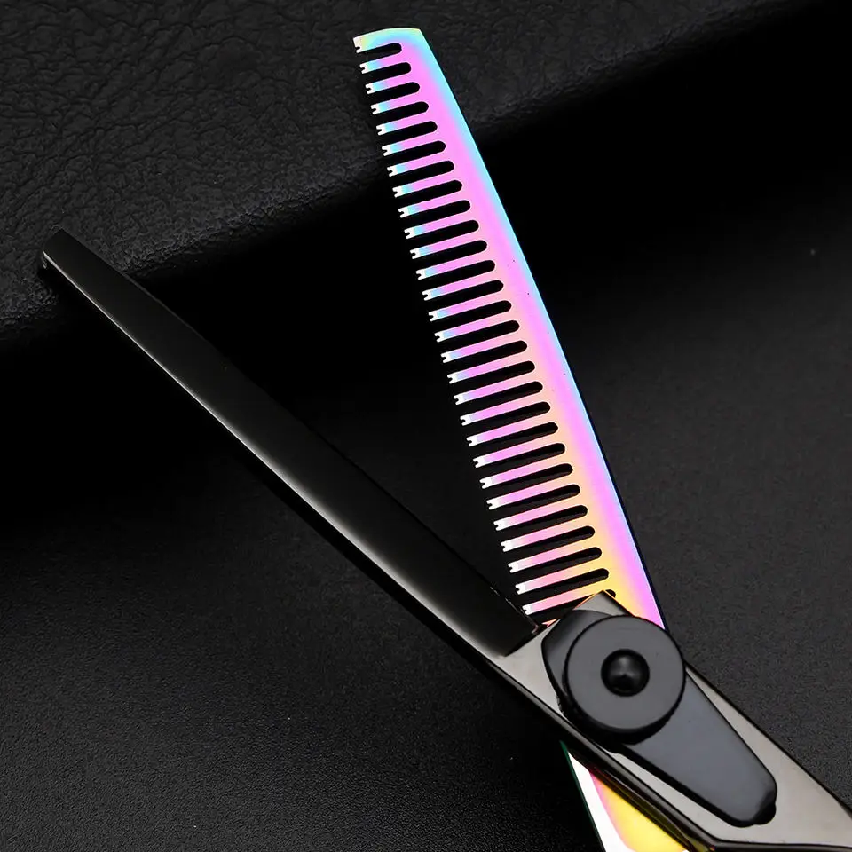 Профессиональные японские стальные ножницы для волос Gong Gold 6,0 Gang Beng, парикмахерские ножницы 7 дюймов, парикмахерские ножницы для стрижки волос