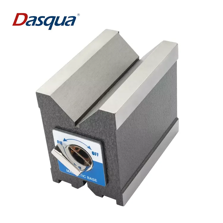 Dasqua Magnetic V Block for Cast Iron Surface Plates