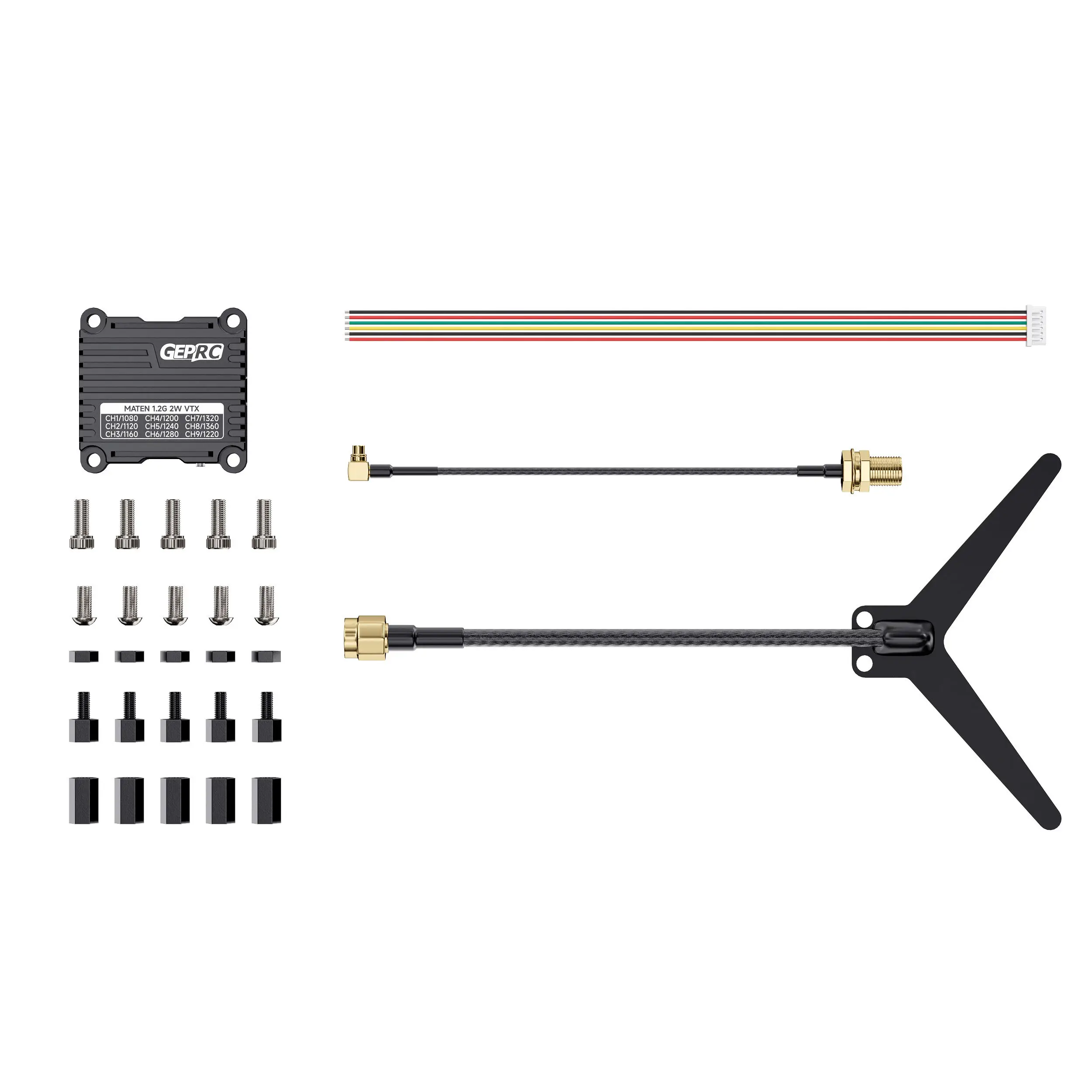 GEPRC MATEN 1 2G 2W VTX для FPV гоночный Дрон видео передатчик M3 дроны аксессуары fpv vtx
