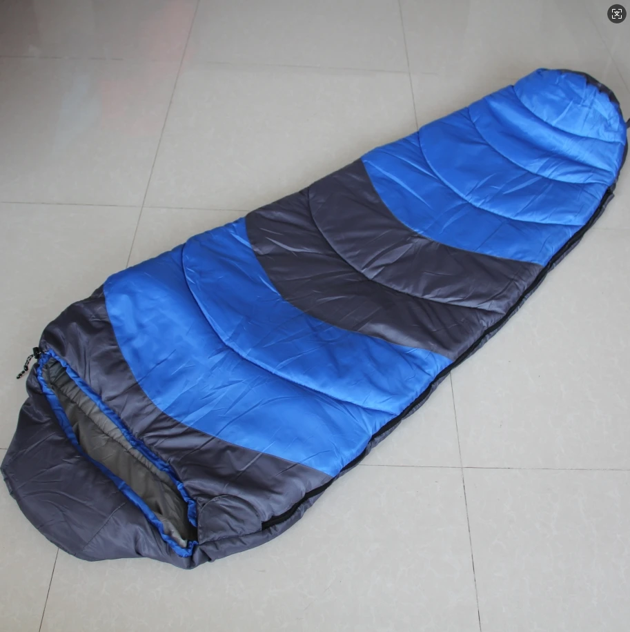Ripstop-Nylon DWR Winter Outdoor 0 Grad Camping Trekking Mumien-Schlafsack