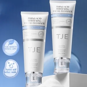 Amino Acid Facial Cleanser Cream Skin Deep Cleansing Acne Control Cleanser Moisturizing Whitening Face Wash