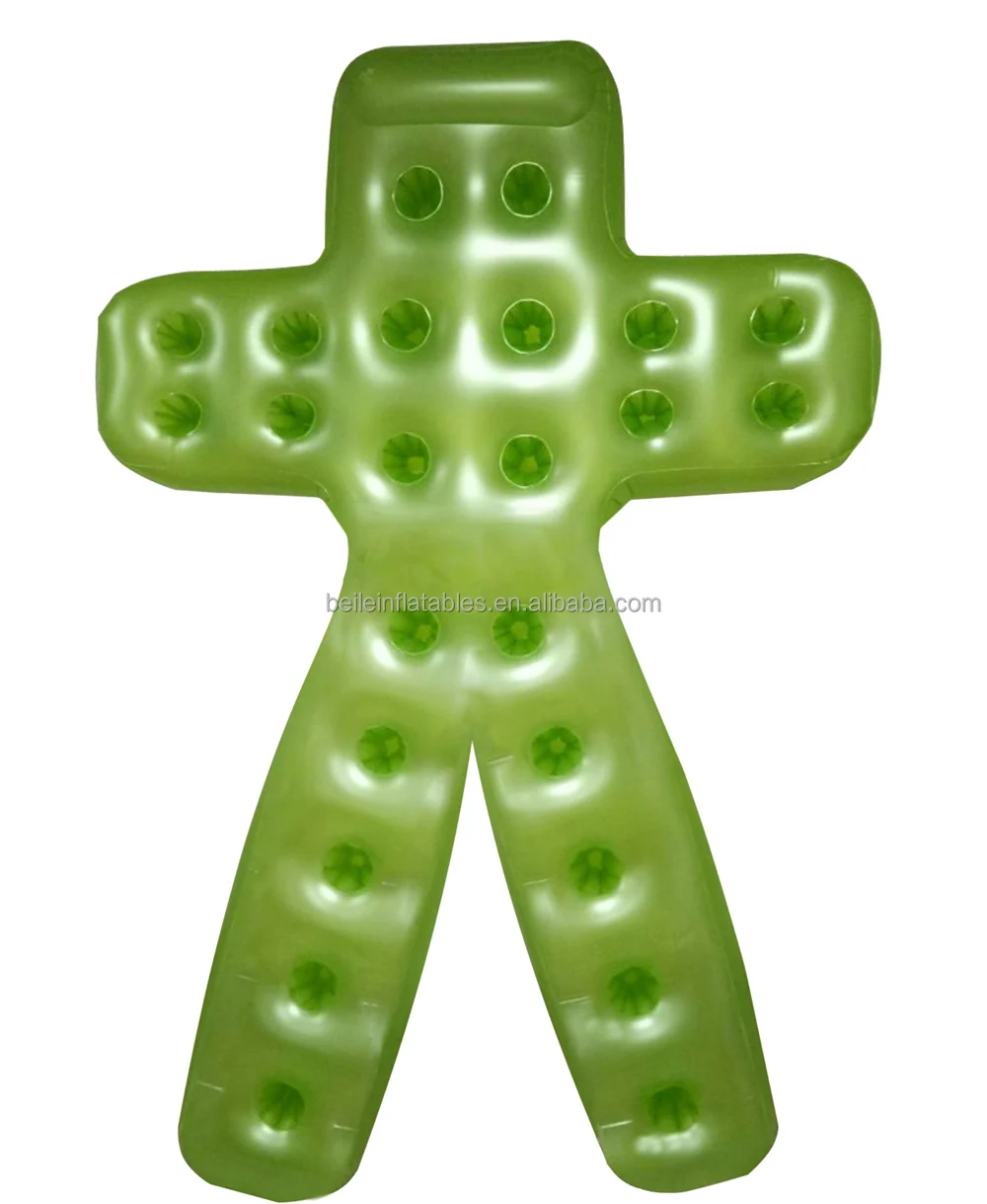 Custom Inflatable Human Body Shape Pool Float Mat| Alibaba.com