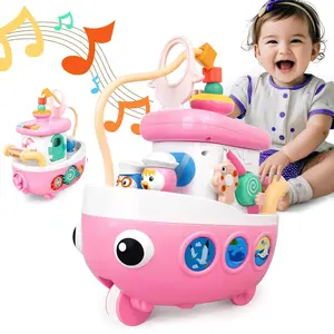 EPT Rainbow Building Blocks Music Pattern Learning Electric Toys Educational Baby Toy