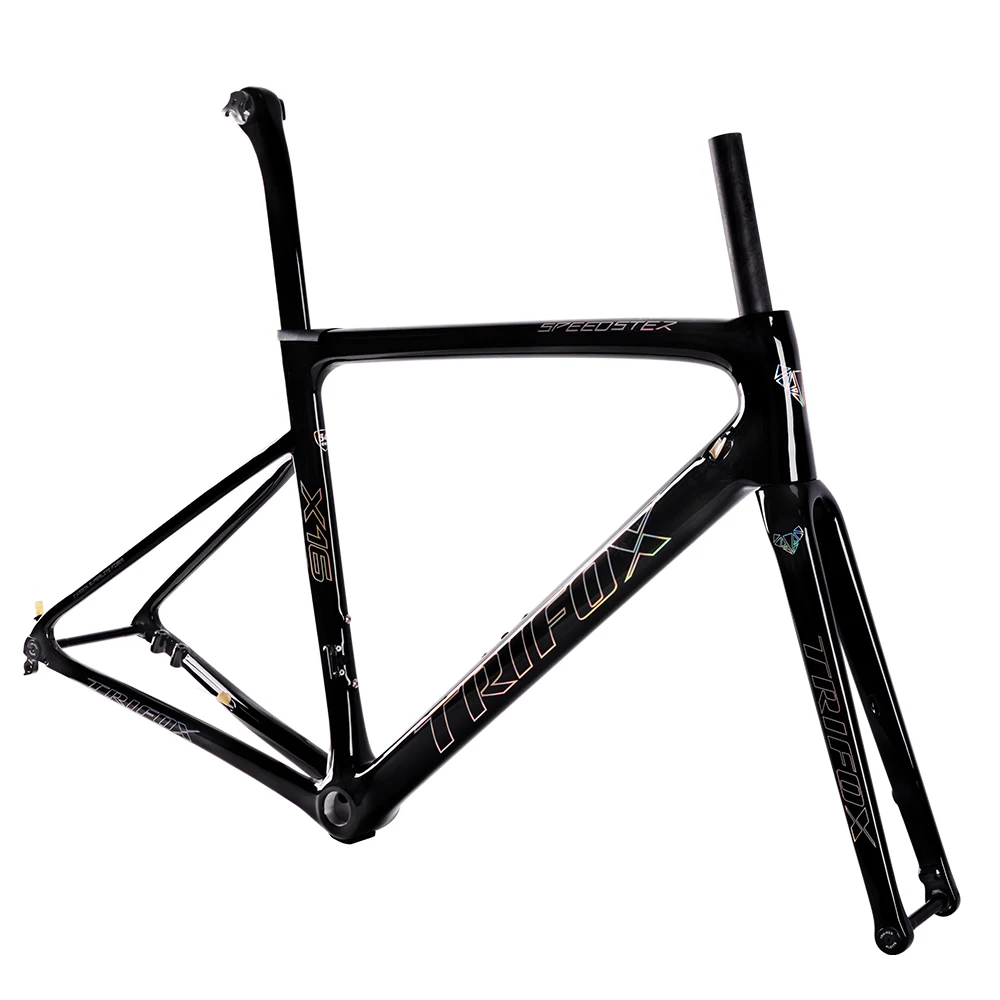 最安挑戦！ TRIFOX Carbon Road Bike - Lightweight & Durable Frameset パーツ