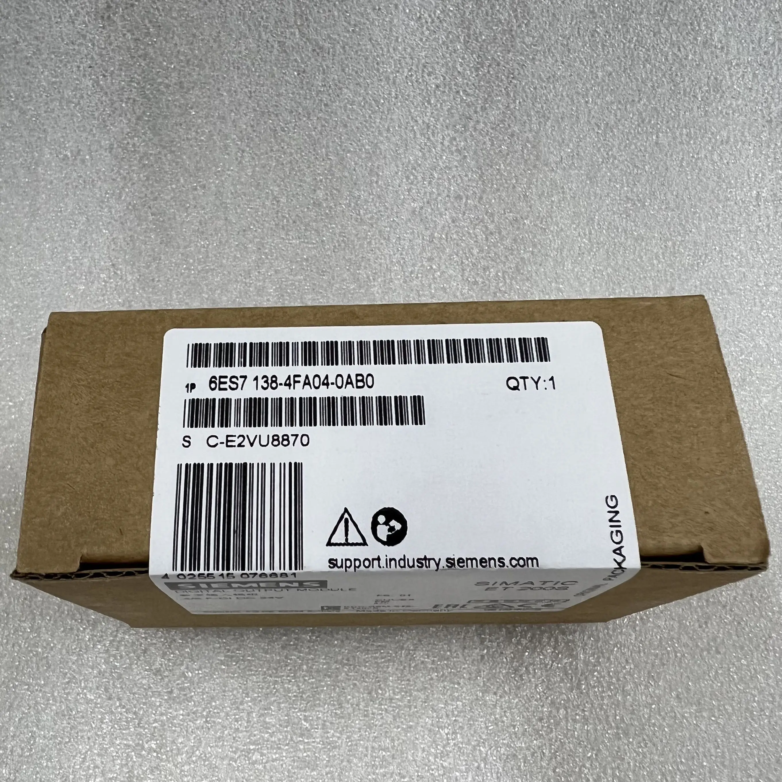 Siemens Digital Input Module 6ES7 138-4FA04-0AB0