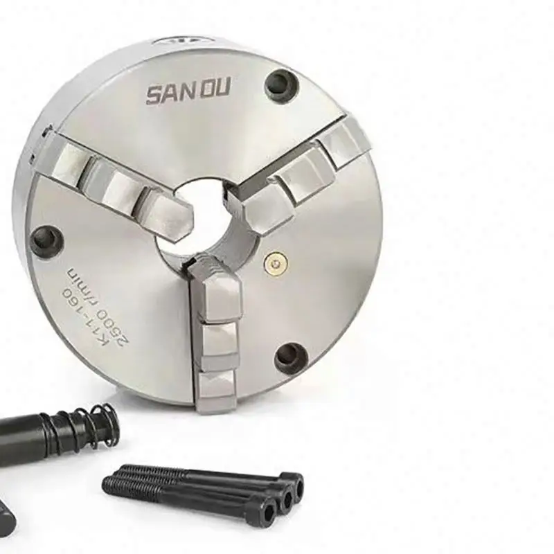 Lathe Chuck Power Chuck,machine Tool Accessories 200mm 3 Jaw Lathe Chuck K11 for Lathe Machine