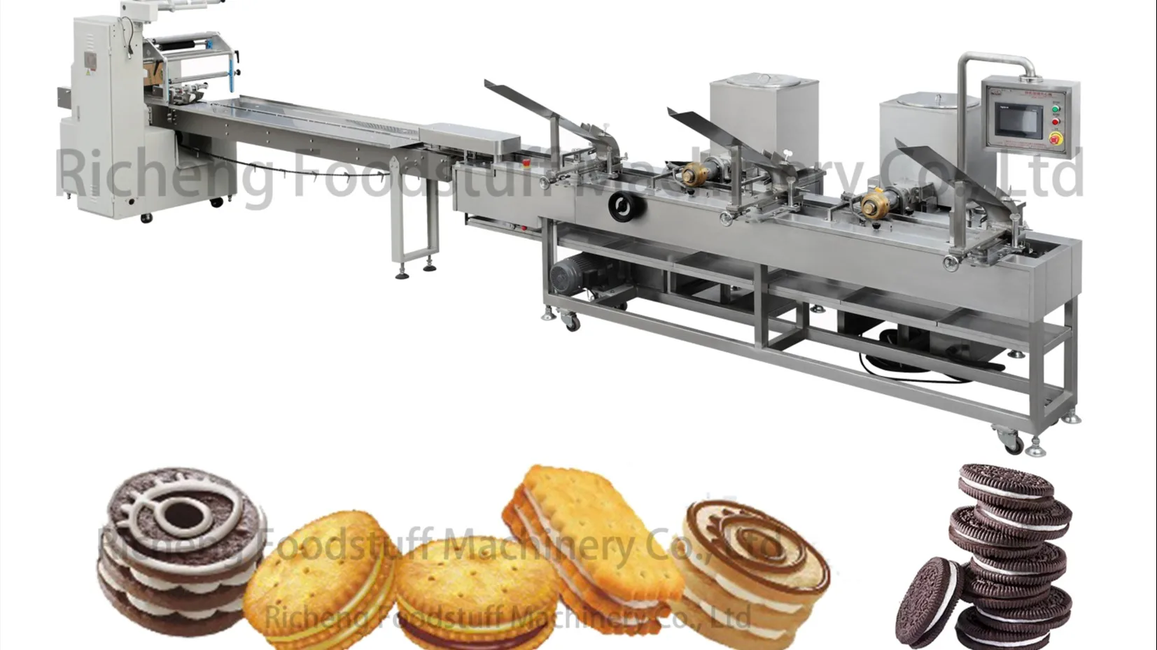 High Quality Biscuit Making Machine For Biscuit Chocolate Cream